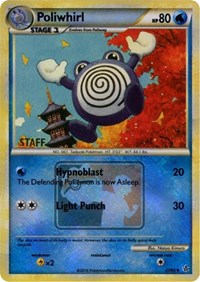 Poliwhirl (37/95) (State Championship Promo Staff) [HeartGold & SoulSilver: Unleashed] | Exor Games Dartmouth