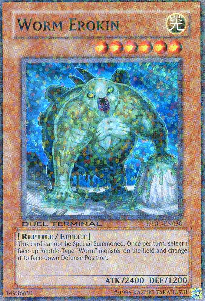 Worm Erokin [DT01-EN030] Super Rare | Exor Games Dartmouth