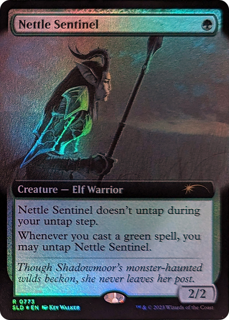 Nettle Sentinel (Extended Art) [Secret Lair Drop Series] | Exor Games Dartmouth