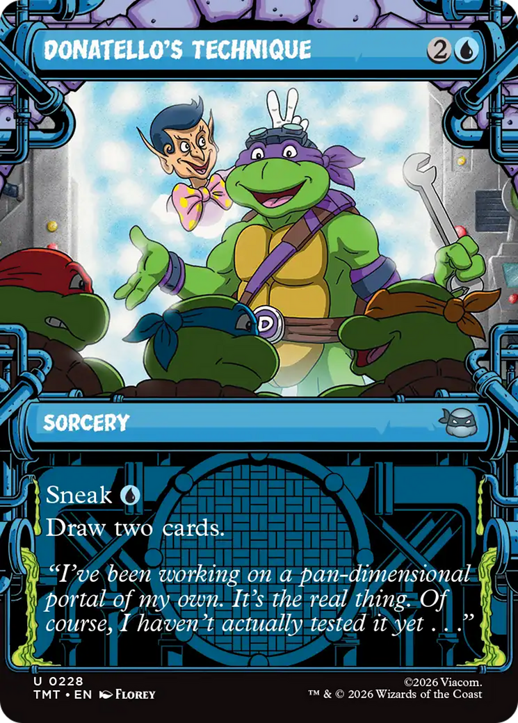 Donatello's Technique (Showcase) [Teenage Mutant Ninja Turtles] | Exor Games Dartmouth