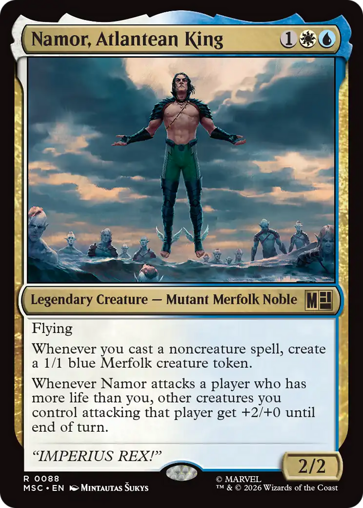 Namor, Atlantean King [Marvel Super Heroes Commander] | Exor Games Dartmouth
