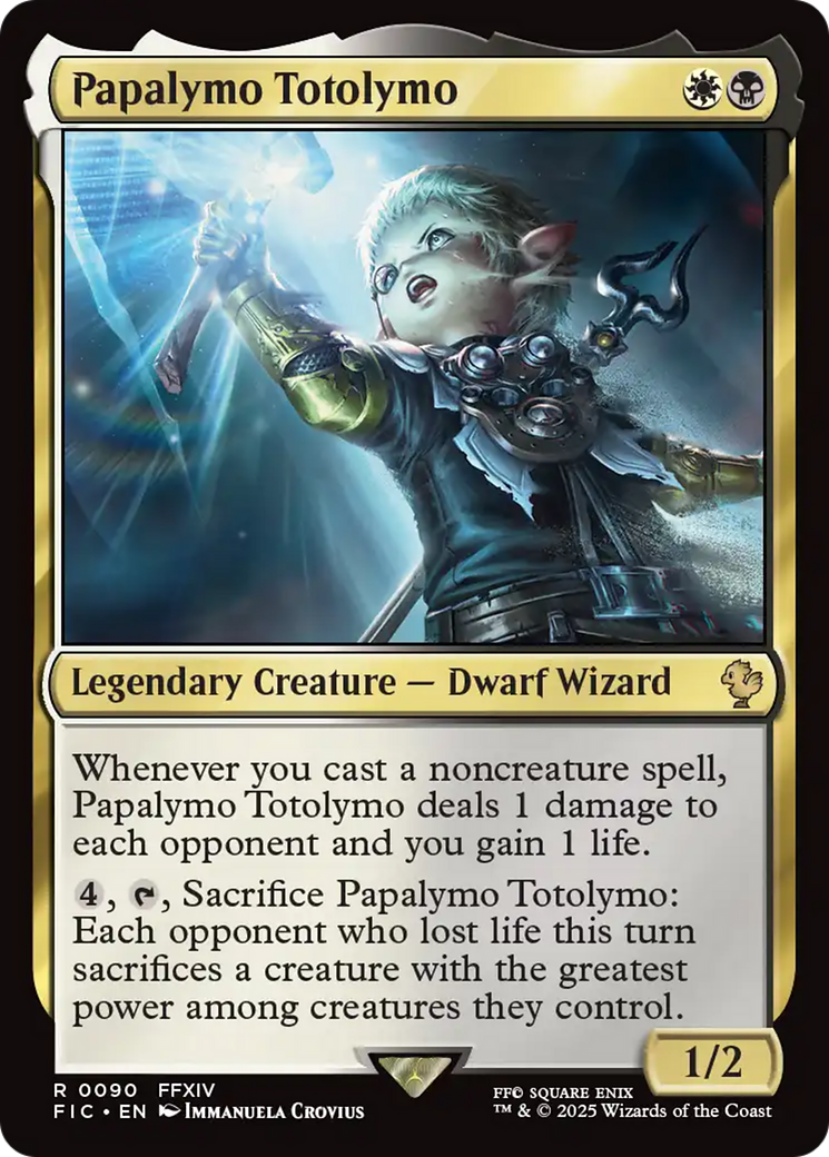 Papalymo Totolymo [FINAL FANTASY Commander] | Exor Games Dartmouth