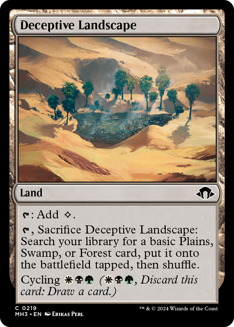 Deceptive Landscape [Modern Horizons 3] | Exor Games Dartmouth