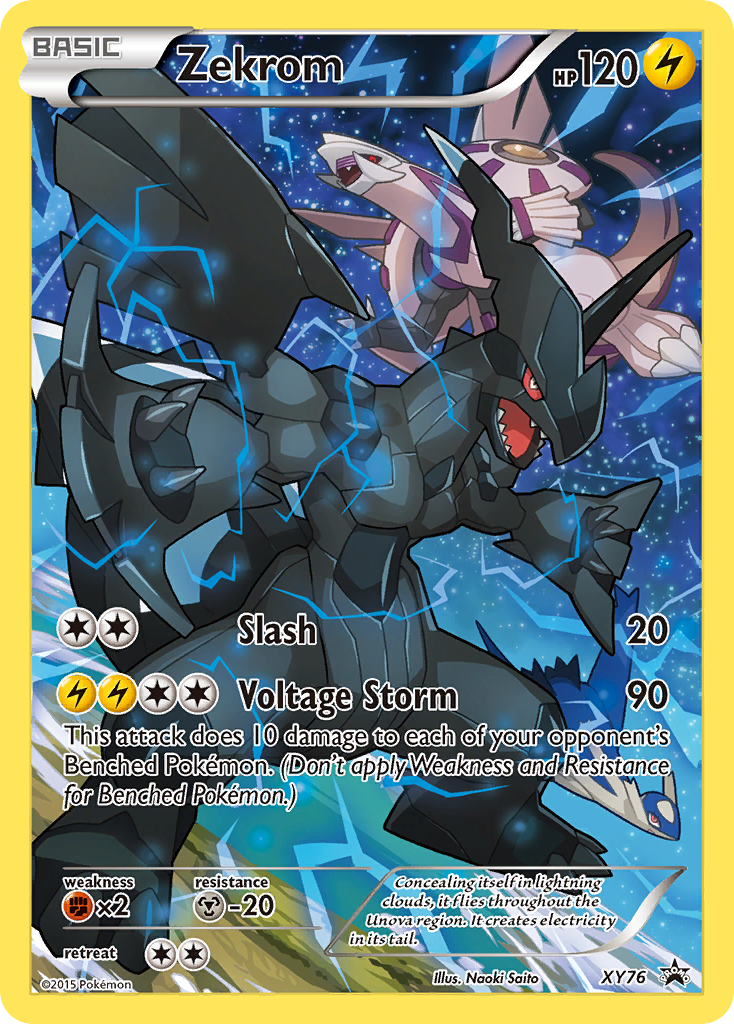 Zekrom (XY76) [XY: Black Star Promos] | Exor Games Dartmouth