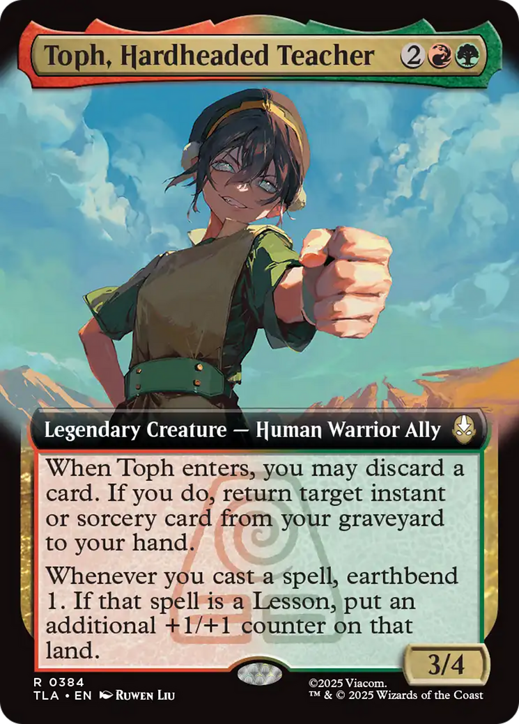 Toph, Hardheaded Teacher (Extended Art) [Avatar: The Last Airbender] | Exor Games Dartmouth