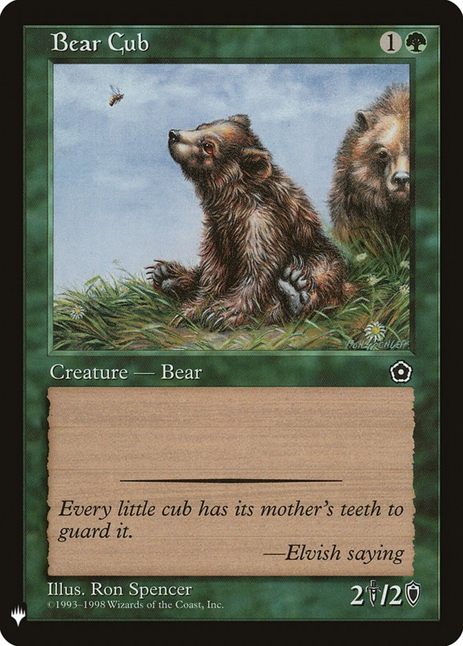 Bear Cub [Mystery Booster] | Exor Games Dartmouth