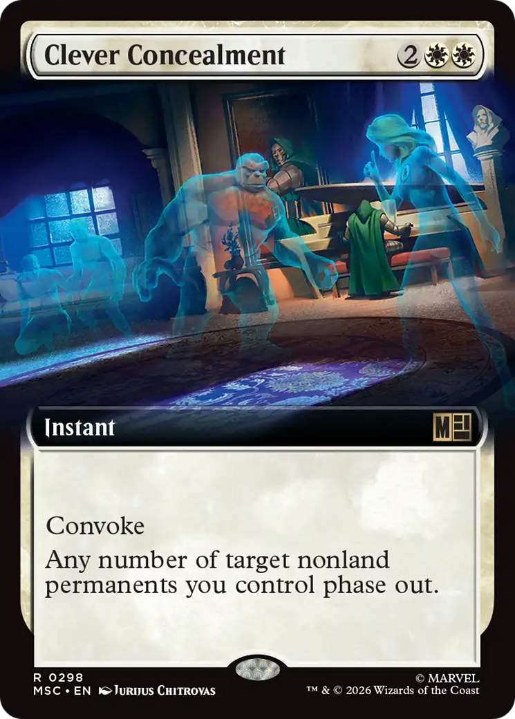 Clever Concealment (Extended Art) [Marvel Super Heroes Commander] | Exor Games Dartmouth