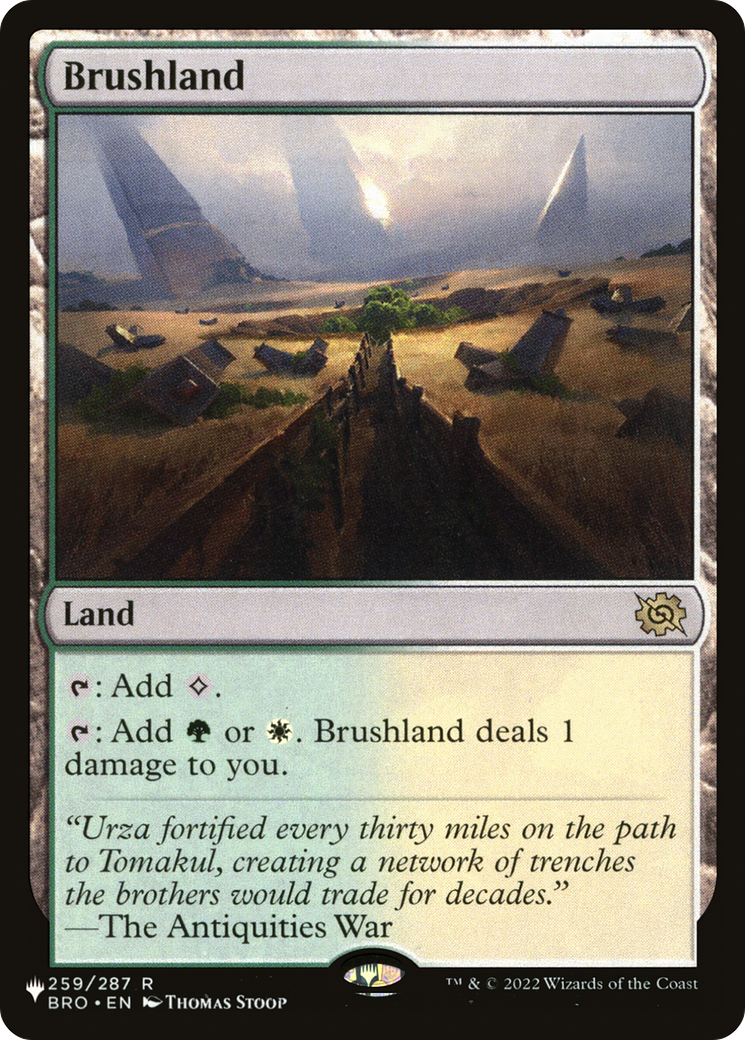 Brushland [The List] | Exor Games Dartmouth