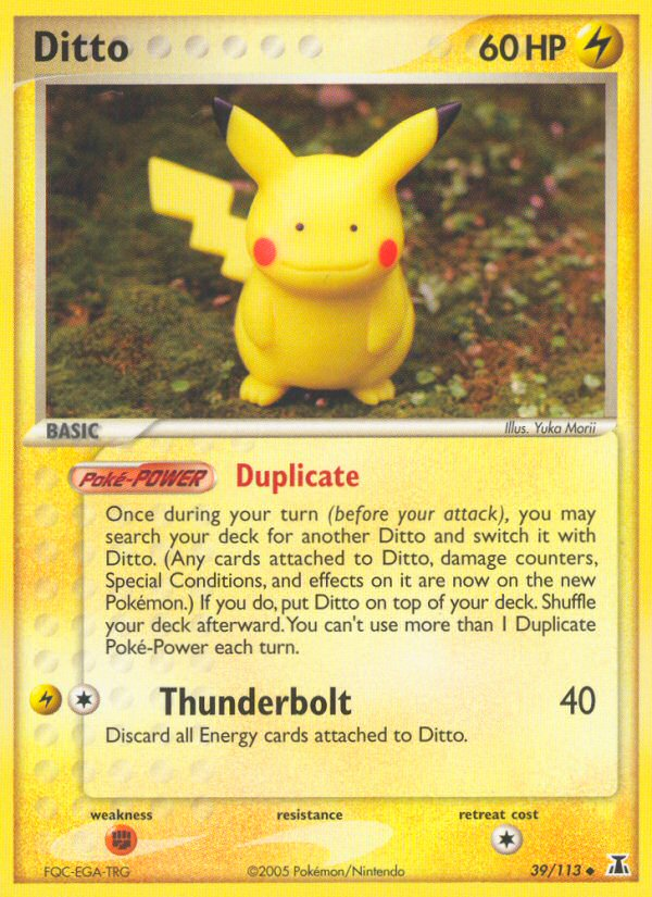 Ditto (39/113) [EX: Delta Species] | Exor Games Dartmouth