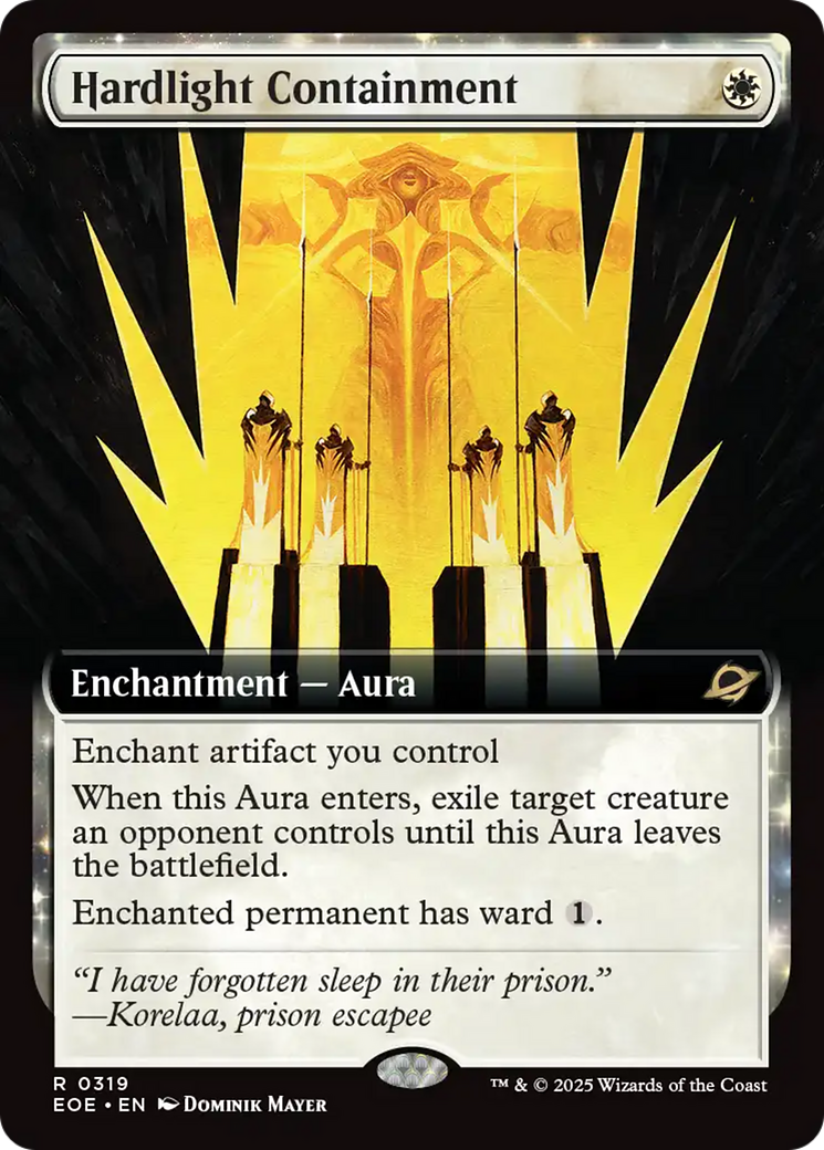 Hardlight Containment (Extended Art) [Edge of Eternities] | Exor Games Dartmouth