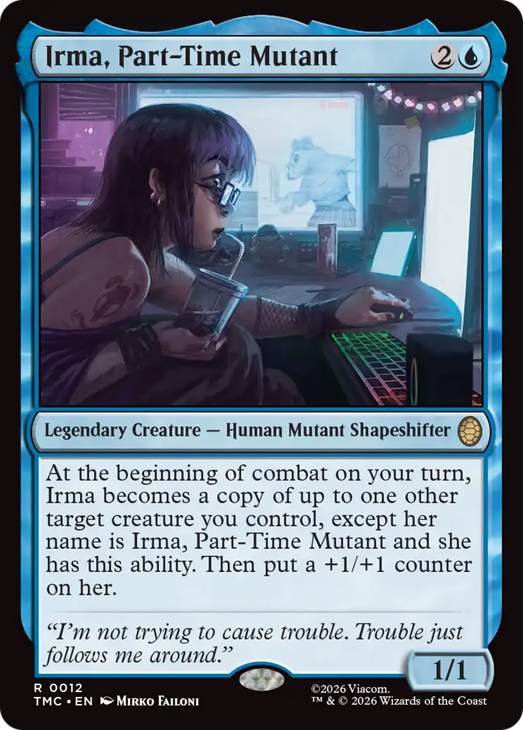 Irma, Part-Time Mutant [Teenage Mutant Ninja Turtles Commander] | Exor Games Dartmouth