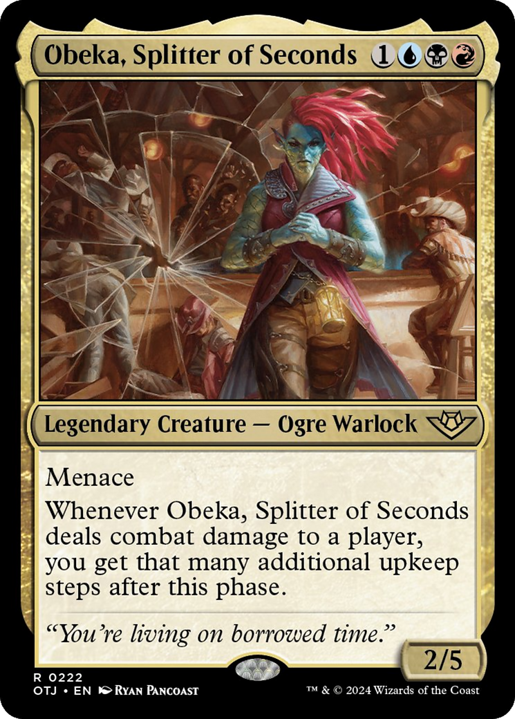 Obeka, Splitter of Seconds [Outlaws of Thunder Junction] | Exor Games Dartmouth