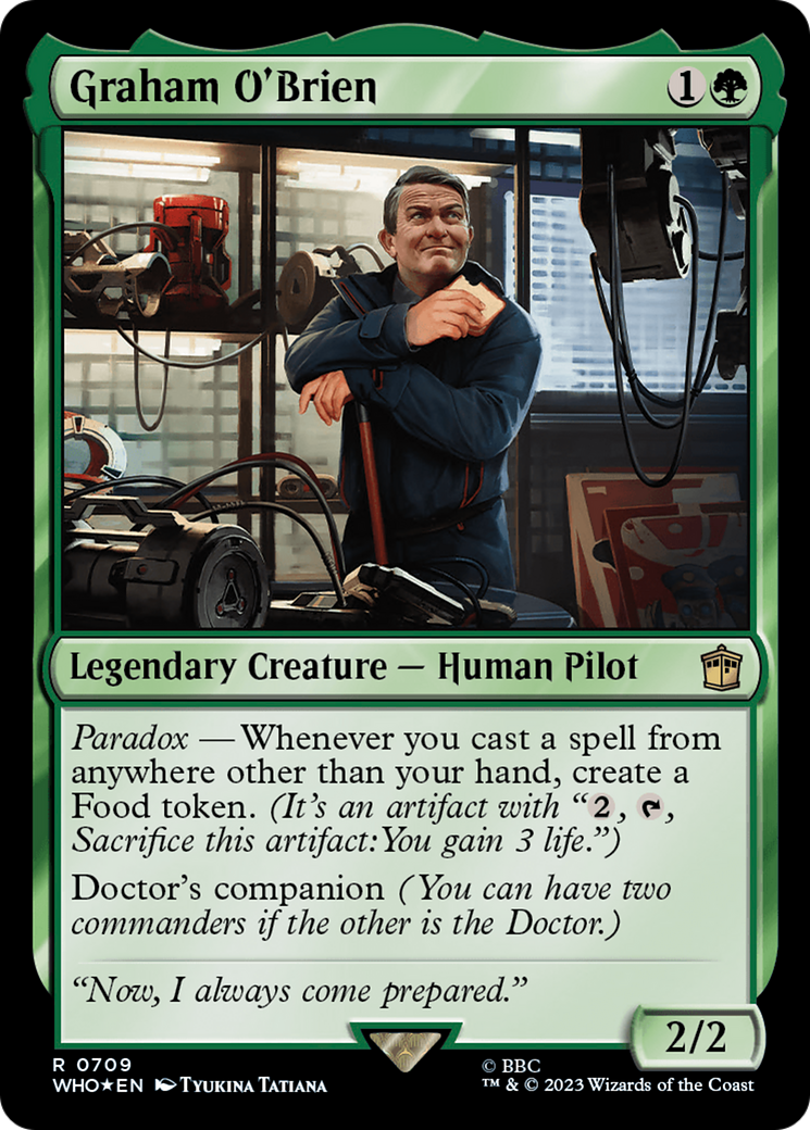 Graham O'Brien (Surge Foil) [Doctor Who] | Exor Games Dartmouth