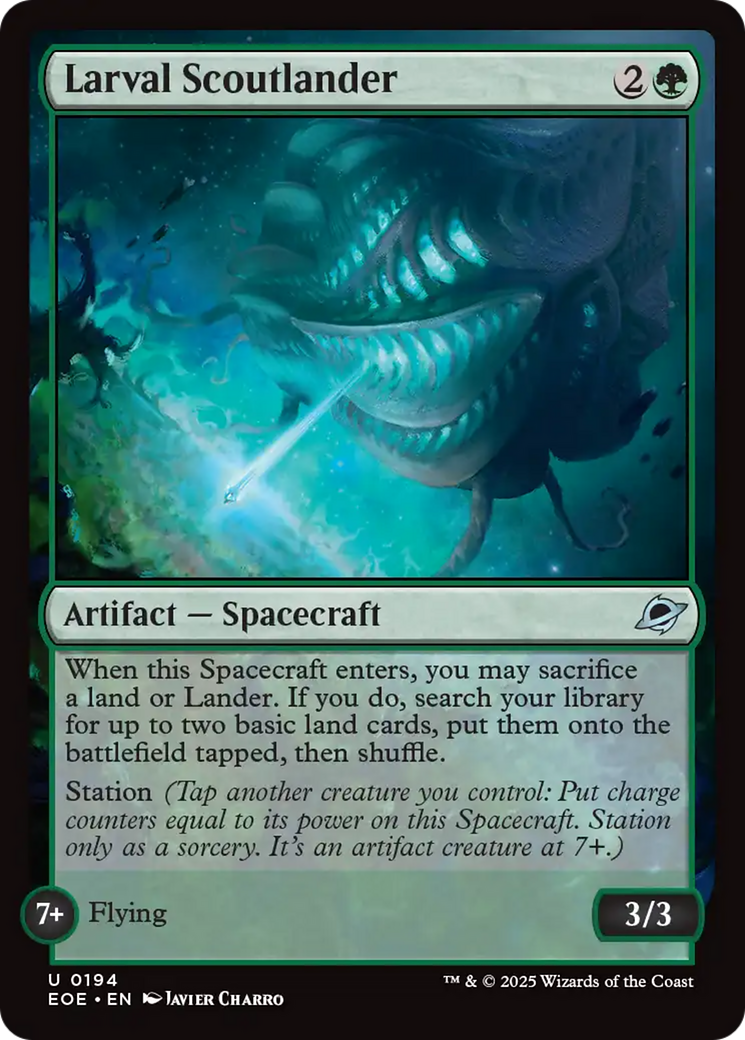 Larval Scoutlander [Edge of Eternities] | Exor Games Dartmouth