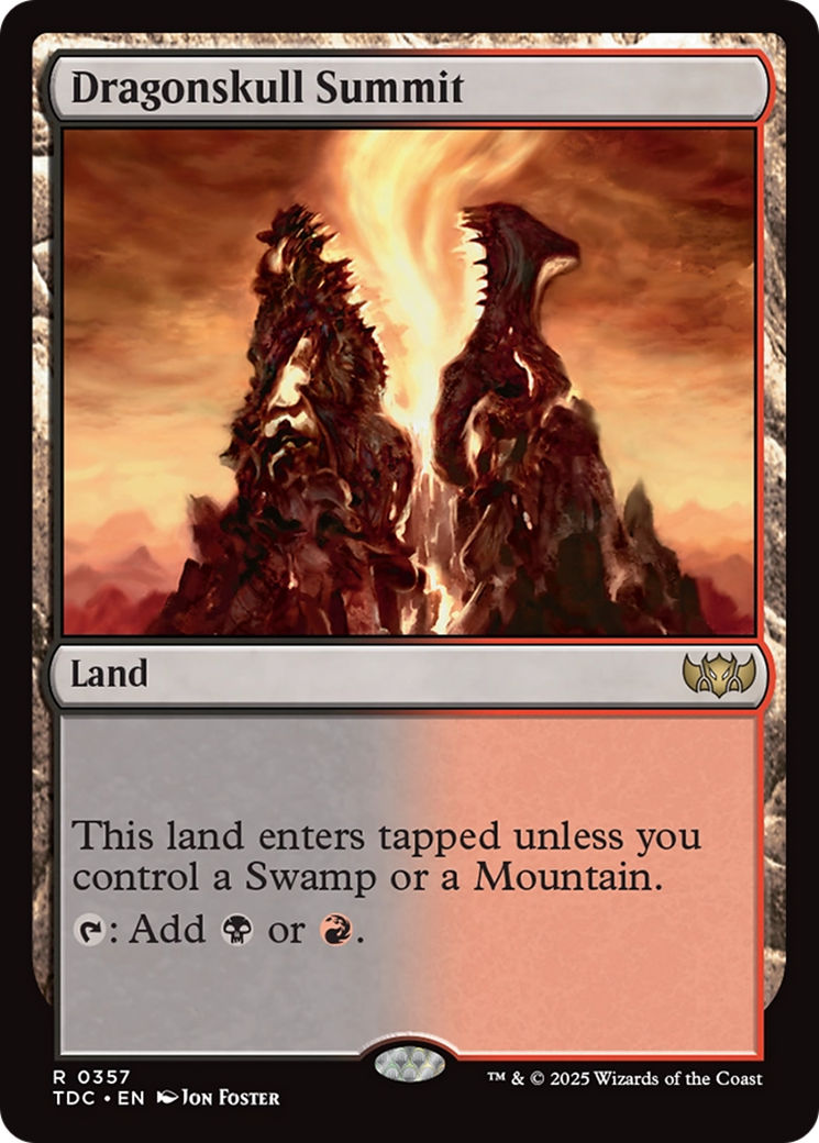 Dragonskull Summit [Tarkir: Dragonstorm Commander] | Exor Games Dartmouth