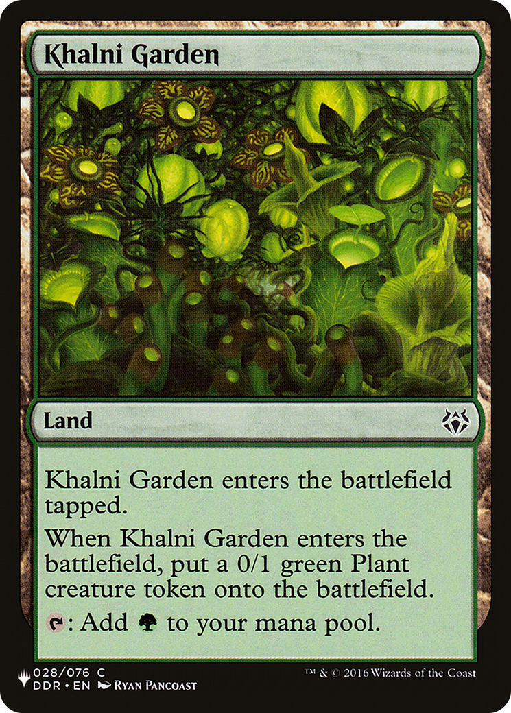 Khalni Garden [The List Reprints] | Exor Games Dartmouth