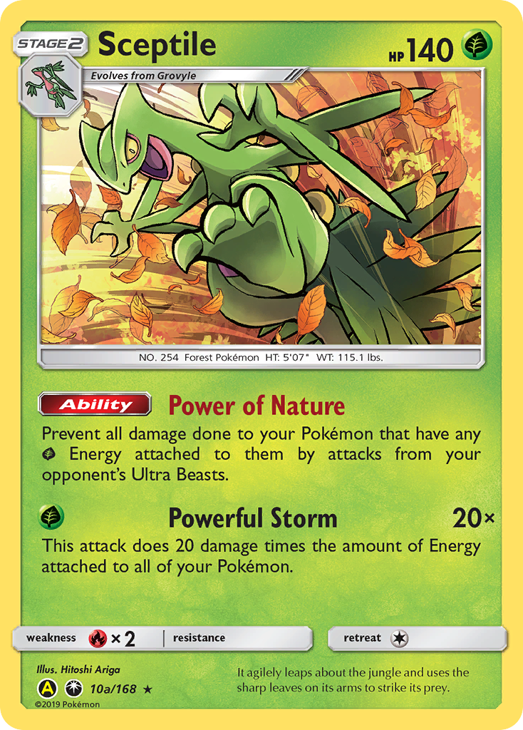 Sceptile (10a/168) [Alternate Art Promos] | Exor Games Dartmouth