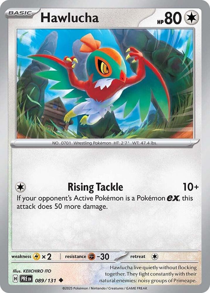 Hawlucha (089/131) [Scarlet & Violet: Prismatic Evolutions] | Exor Games Dartmouth