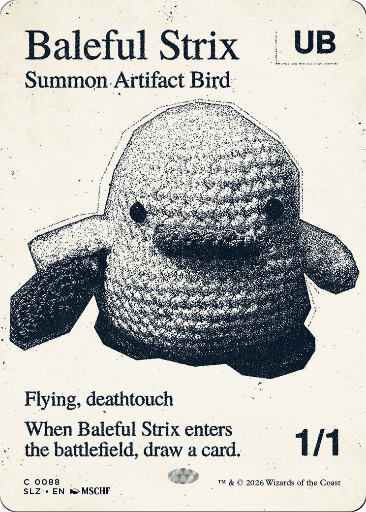 Baleful Strix (0088) [Secret Lair x MSCHF: The Zeta Set] | Exor Games Dartmouth