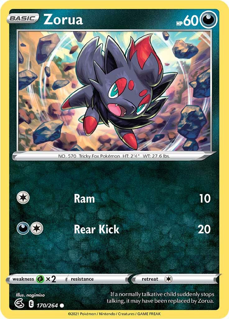 Zorua (170/264) [Sword & Shield: Fusion Strike] | Exor Games Dartmouth