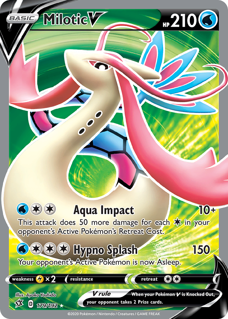 Milotic V (179/192) [Sword & Shield: Rebel Clash] | Exor Games Dartmouth