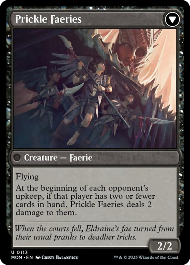 Invasion of Eldraine // Prickle Faeries [March of the Machine] | Exor Games Dartmouth