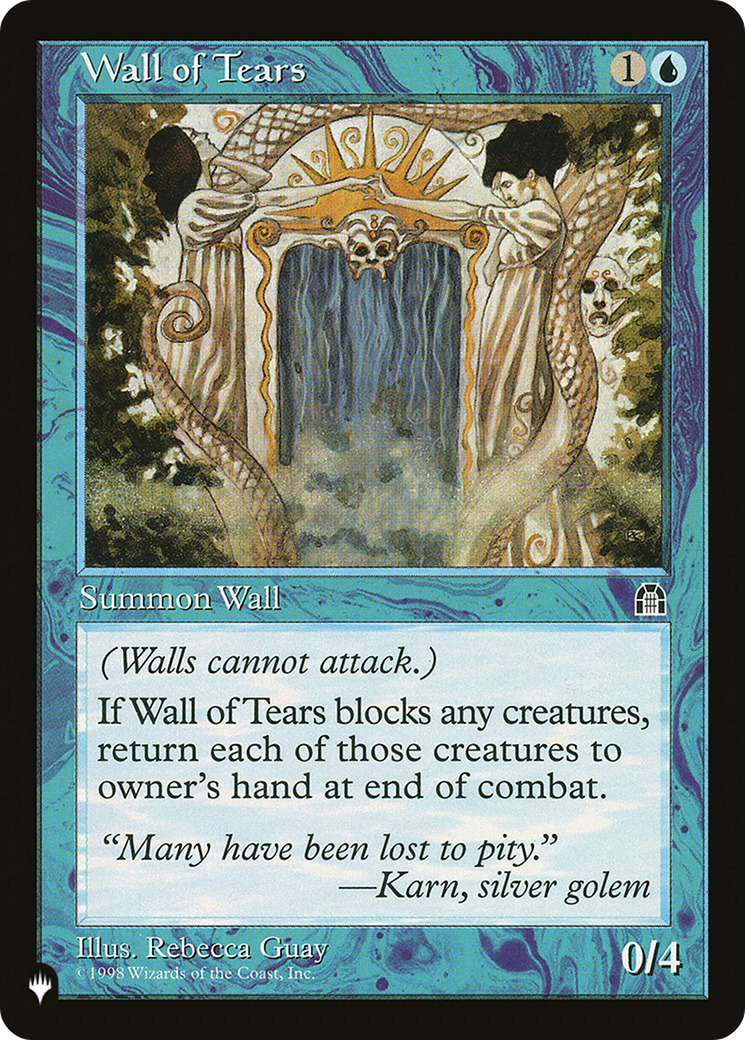 Wall of Tears [The List Reprints] | Exor Games Dartmouth