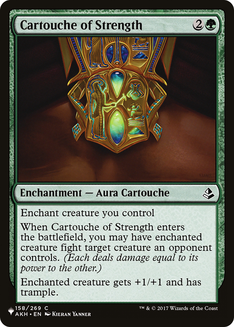 Cartouche of Strength [The List] | Exor Games Dartmouth