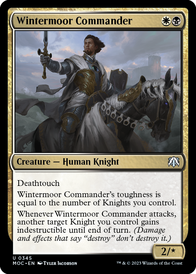 Wintermoor Commander [March of the Machine Commander] | Exor Games Dartmouth