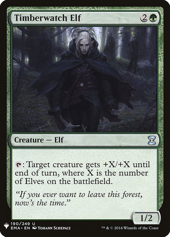 Timberwatch Elf [Mystery Booster] | Exor Games Dartmouth