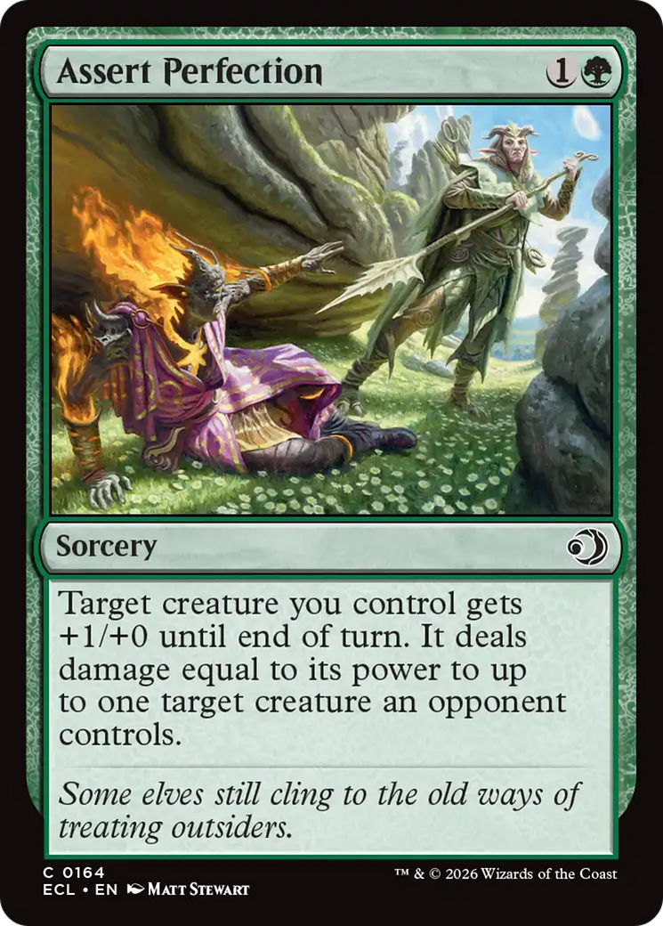 Assert Perfection [Lorwyn Eclipsed] | Exor Games Dartmouth