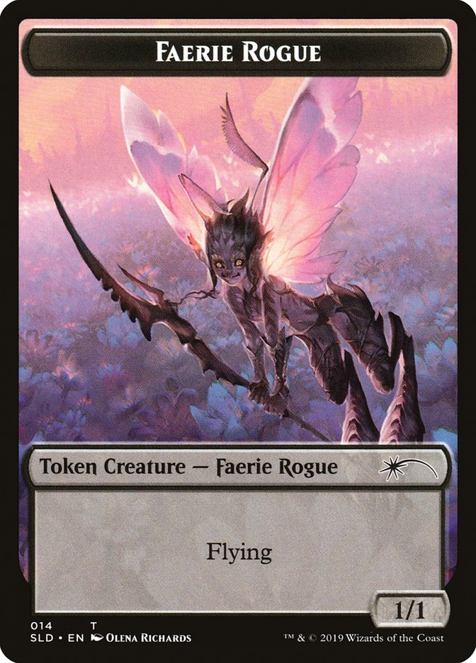 Faerie Rogue Token (014) [Secret Lair Drop Series] | Exor Games Dartmouth