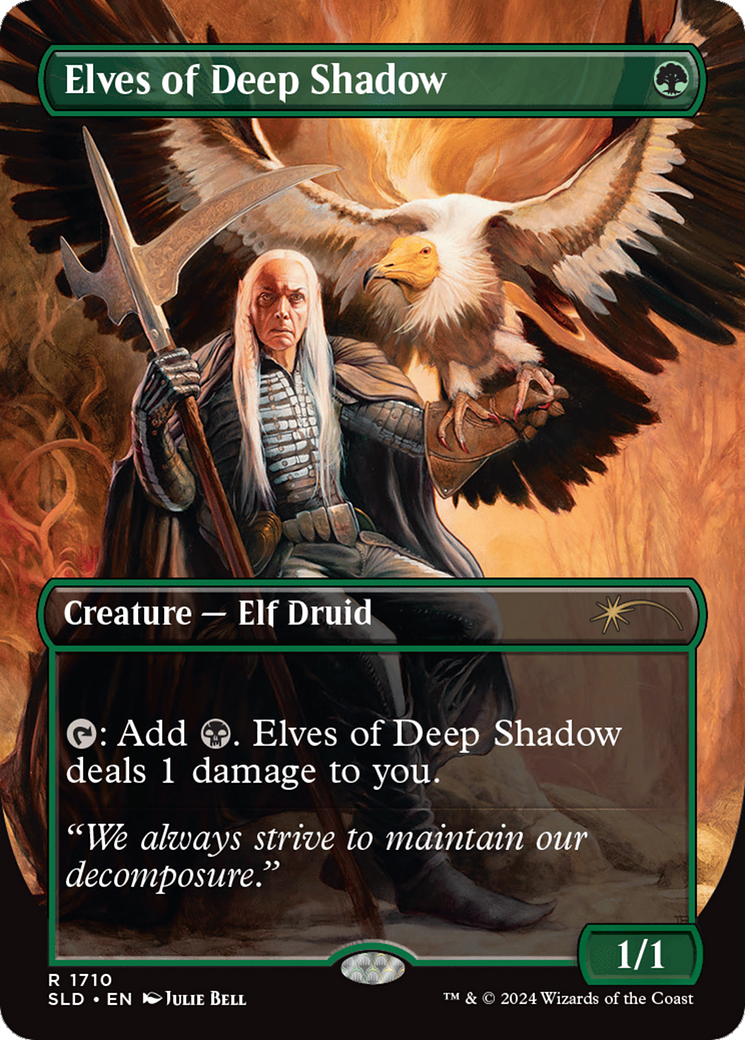 Elves of Deep Shadow (Rainbow Foil) [Secret Lair Drop Series] | Exor Games Dartmouth