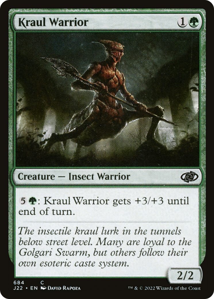 Kraul Warrior [Jumpstart 2022] | Exor Games Dartmouth