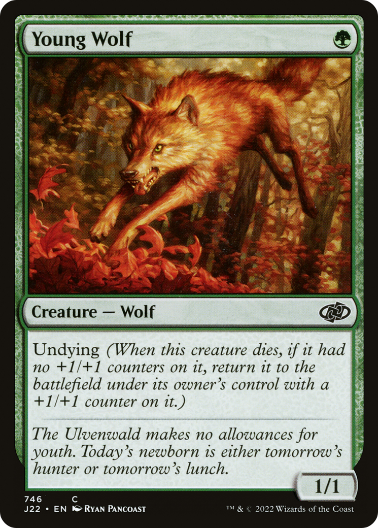 Young Wolf [Jumpstart 2022] | Exor Games Dartmouth