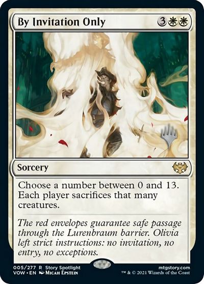 By Invitation Only (Promo Pack) [Innistrad: Crimson Vow Promos] | Exor Games Dartmouth