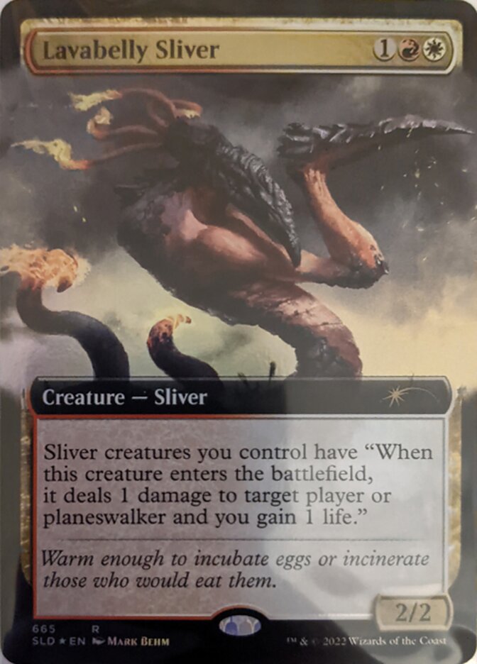 Lavabelly Sliver (Extended Art) [Secret Lair Drop Promos] | Exor Games Dartmouth