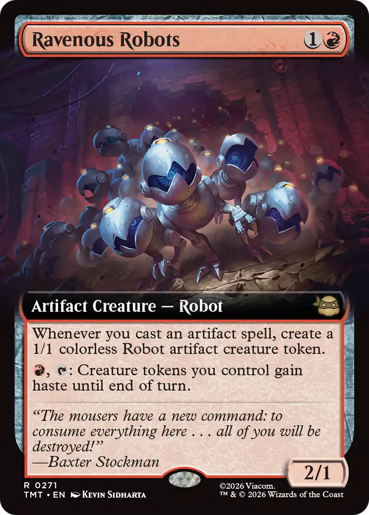 Ravenous Robots (Extended Art) [Teenage Mutant Ninja Turtles] | Exor Games Dartmouth