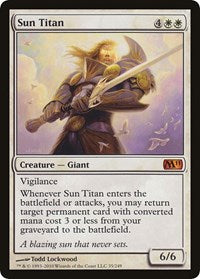 Sun Titan (M11) [Oversize Cards] | Exor Games Dartmouth