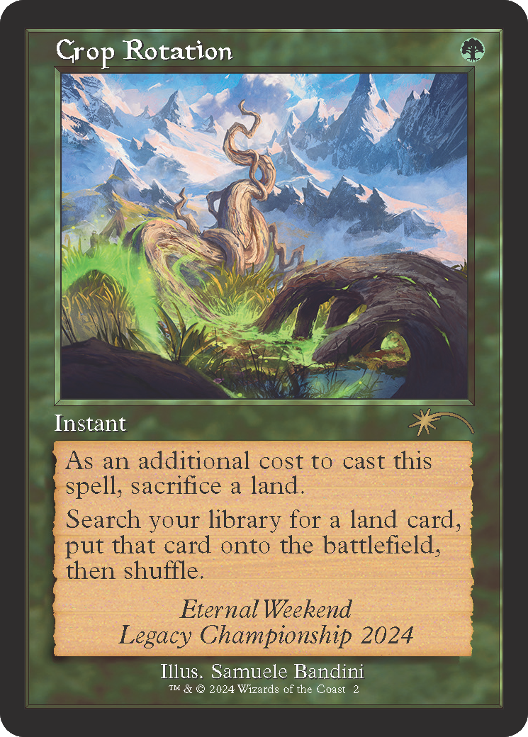 Crop Rotation (Retro Frame) (Eternal Weekend 2024 Promo) [Eternal Weekend] | Exor Games Dartmouth