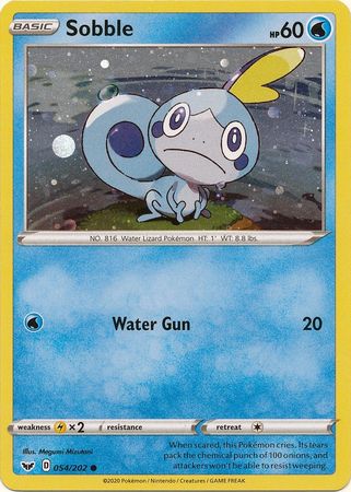 Sobble (054/202) (Cosmos Holo) [Sword & Shield: Base Set] | Exor Games Dartmouth
