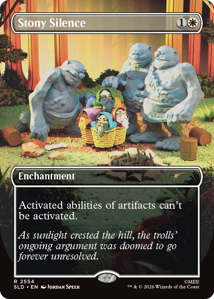 Stony Silence [Secret Lair Drop Series] | Exor Games Dartmouth