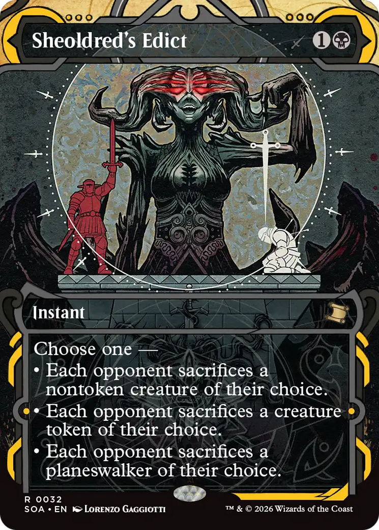 Sheoldred's Edict [Secrets of Strixhaven: Mystical Archive] | Exor Games Dartmouth