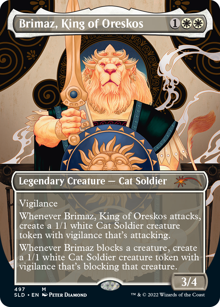 Brimaz, King of Oreskos (Borderless) [Secret Lair Drop Series] | Exor Games Dartmouth