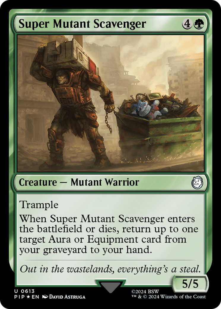 Super Mutant Scavenger (Surge Foil) [Fallout] | Exor Games Dartmouth