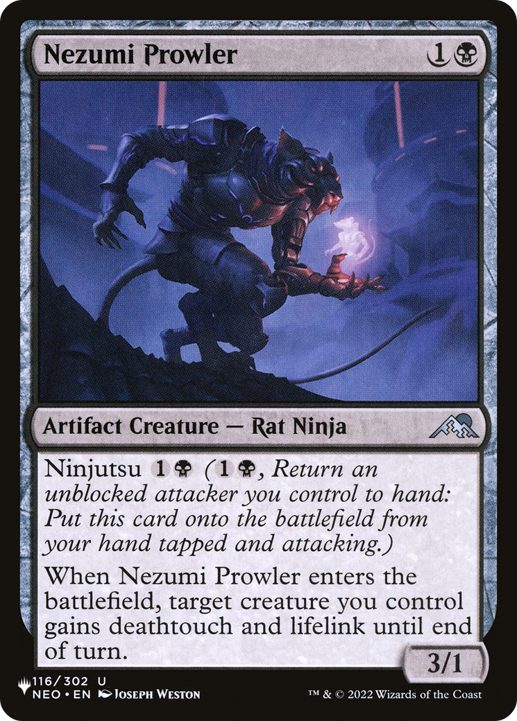 Nezumi Prowler [The List Reprints] | Exor Games Dartmouth