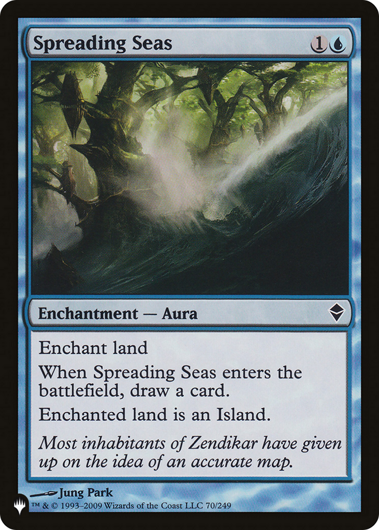 Spreading Seas [The List Reprints] | Exor Games Dartmouth