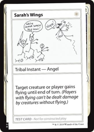 Sarah's Wings (2021 Edition) [Mystery Booster Playtest Cards] | Exor Games Dartmouth