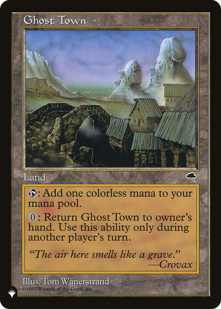 Ghost Town [The List Reprints] | Exor Games Dartmouth