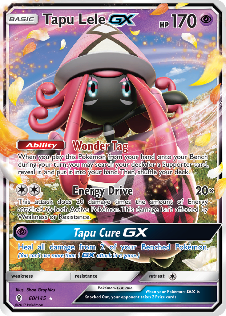 Tapu Lele GX (60/145) [Sun & Moon: Guardians Rising] | Exor Games Dartmouth